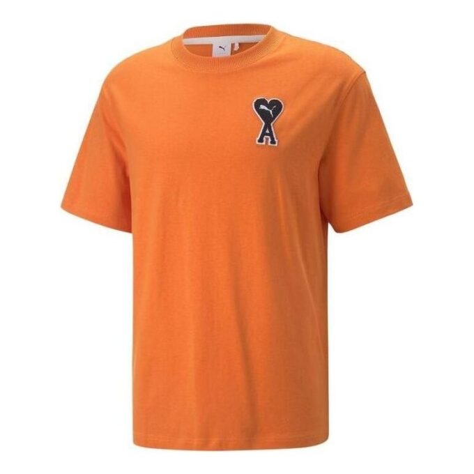 PUMA x Ami T-shirt ”Orange”