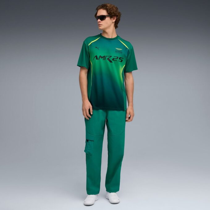 PUMA x ASTON MARTIN ARAMCO F1® TEAM Herr Motorsporttröja PUMA x ASTON MARTIN ARAMCO F1® TEAM Herr Motorsporttröja