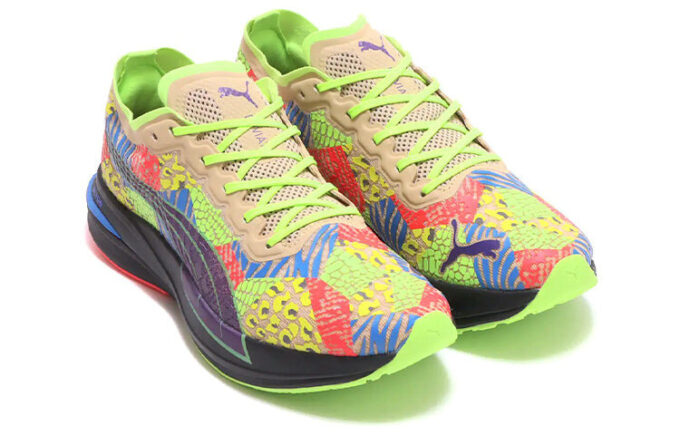 PUMA x Atmos Deviate Nitro ”Grön Röd Blå”