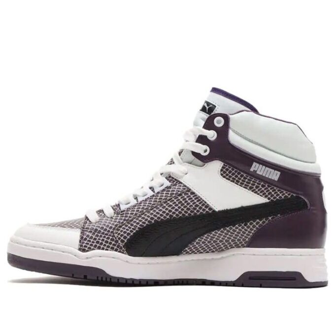 PUMA x Atmos SlipStorm Mid Snake Vintage ”Vit Lila Svart”