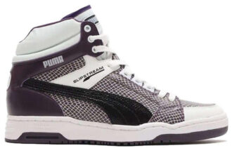 PUMA x Atmos SlipStorm Mid Snake Vintage ”Vit Lila Svart”