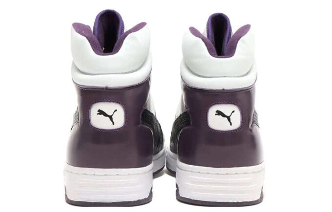 PUMA x Atmos SlipStorm Mid Snake Vintage ”Vit Lila Svart”