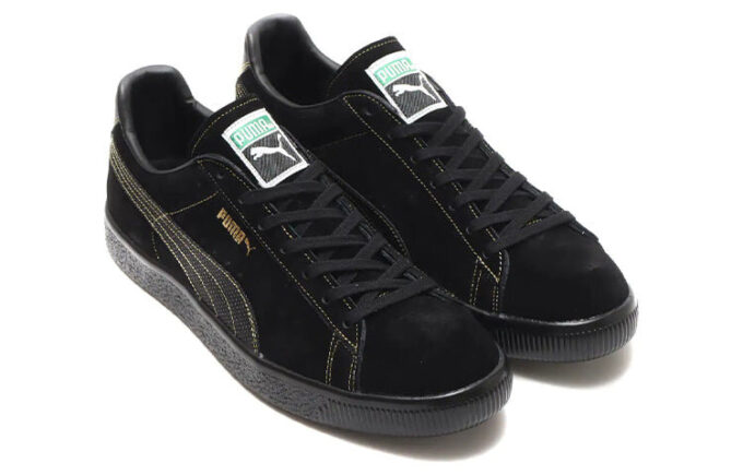 PUMA x Atmos x DUSTYCHAMP x QDS Mocka Tillverkad i Japan ”Svart Vit”