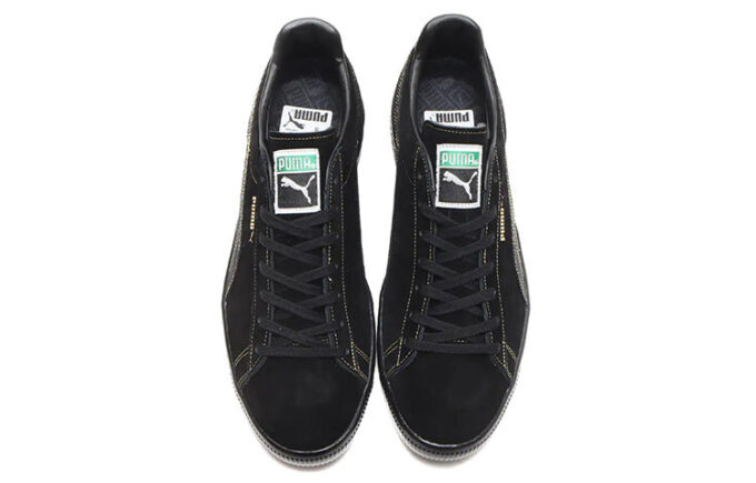 PUMA x Atmos x DUSTYCHAMP x QDS Mocka Tillverkad i Japan ”Svart Vit”