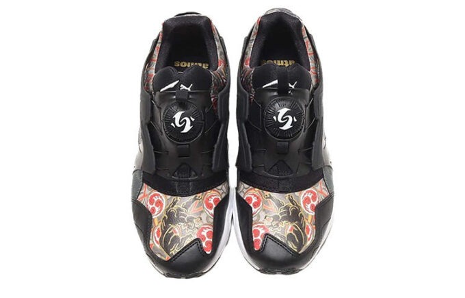 PUMA x Atmos x Three Tides Tattoo Disc Blaze ”Svart”