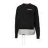 PUMA x ATTEMPT Crossover Printing Splicing Casual Rund Hals Svart