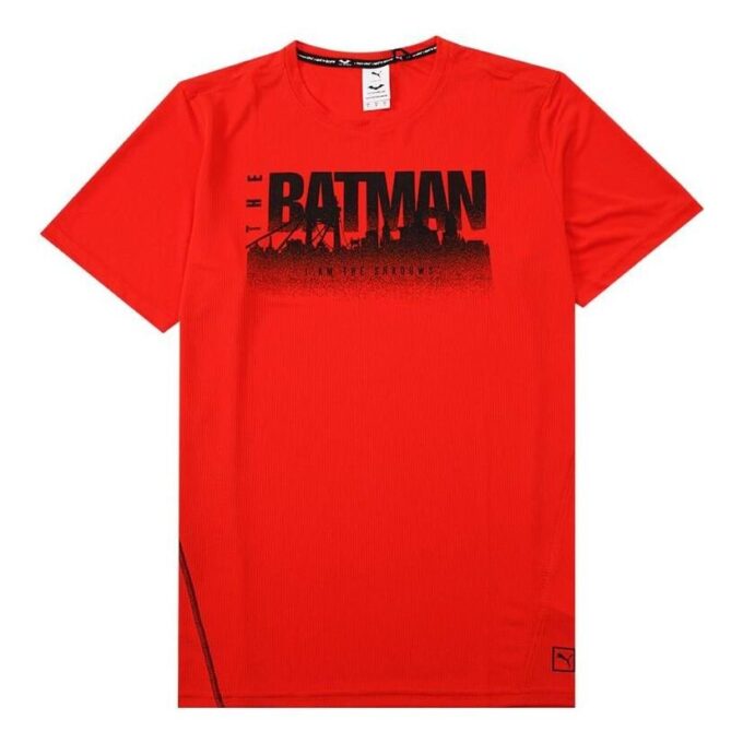 PUMA x Batman Performance Graphic T-shirt ”Röd”