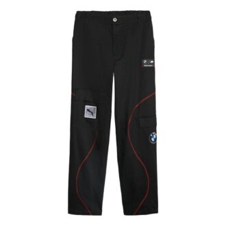 PUMA x BMW M Motorsport Garage Crew-byxor ”Svarta”