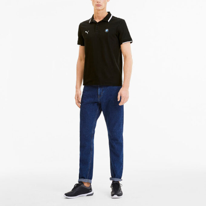 PUMA x BMW Motorsport pikétröja ”Svartvit”
