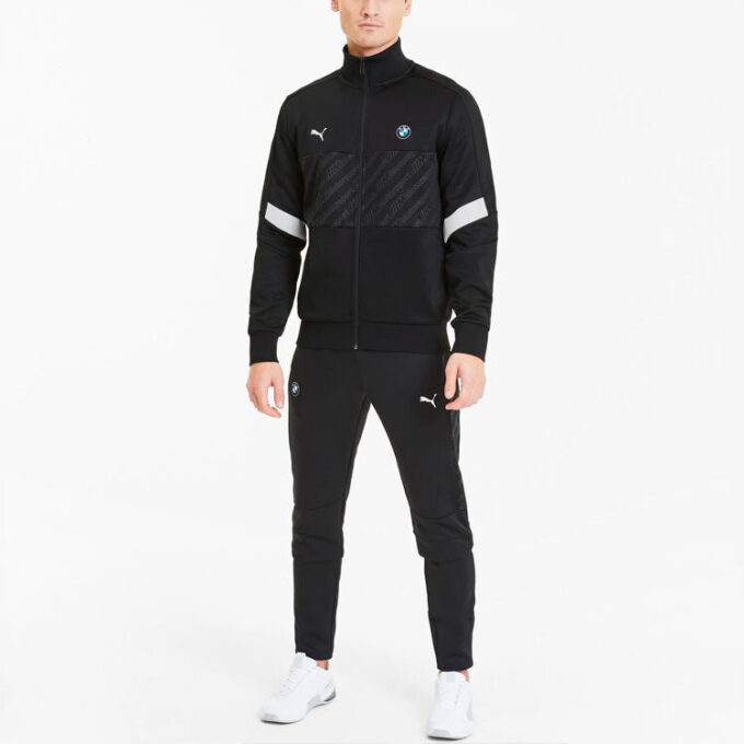 PUMA x BMW Motorsports Träningsjacka ”Svartvit”