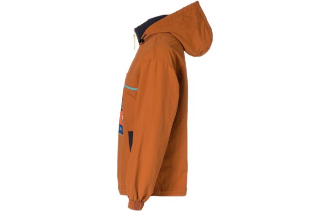 PUMA x Butter Goods Lättviktig Pop Over Top Half Dragkedja ”Brun”