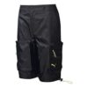 PUMA x Central Saint Martins vävda shorts ”Svartvit”