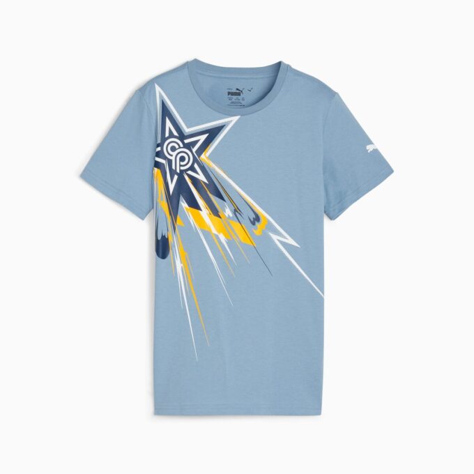 PUMA x CHRISTIAN PULISIC fotbollströja med logotyp för barn PUMA x CHRISTIAN PULISIC fotbollströja med logotyp för barn