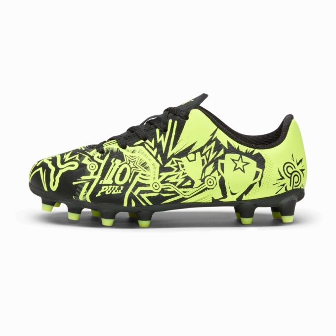 PUMA x CHRISTIAN PULISIC TACTO II fotbollsskor för barn, fast/konstgjord mark PUMA x CHRISTIAN PULISIC TACTO II fotbollsskor för barn, fast/konstgjord mark