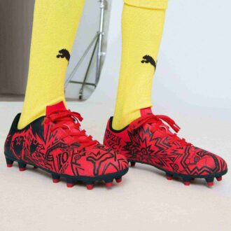 PUMA x CHRISTIAN PULISIC TACTO II fotbollsskor för barn, fast/konstgjord mark