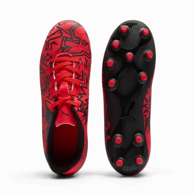 PUMA x CHRISTIAN PULISIC TACTO II fotbollsskor för barn, fast/konstgjord mark PUMA x CHRISTIAN PULISIC TACTO II fotbollsskor för barn, fast/konstgjord mark