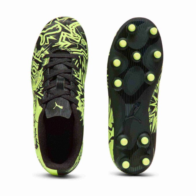 PUMA x CHRISTIAN PULISIC TACTO II fotbollsskor för barn, fast/konstgjord mark PUMA x CHRISTIAN PULISIC TACTO II fotbollsskor för barn, fast/konstgjord mark