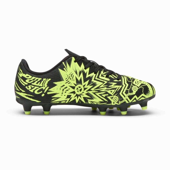 PUMA x CHRISTIAN PULISIC TACTO II fotbollsskor för barn, fast/konstgjord mark PUMA x CHRISTIAN PULISIC TACTO II fotbollsskor för barn, fast/konstgjord mark