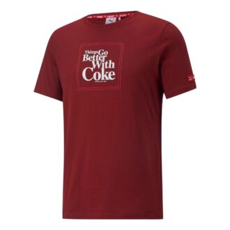 PUMA x Coca Cola Graphic T-shirt ”Röd”