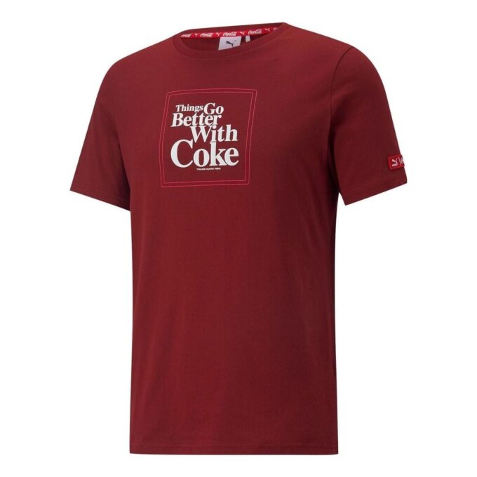 PUMA x Coca Cola Graphic T-shirt ”Röd”
