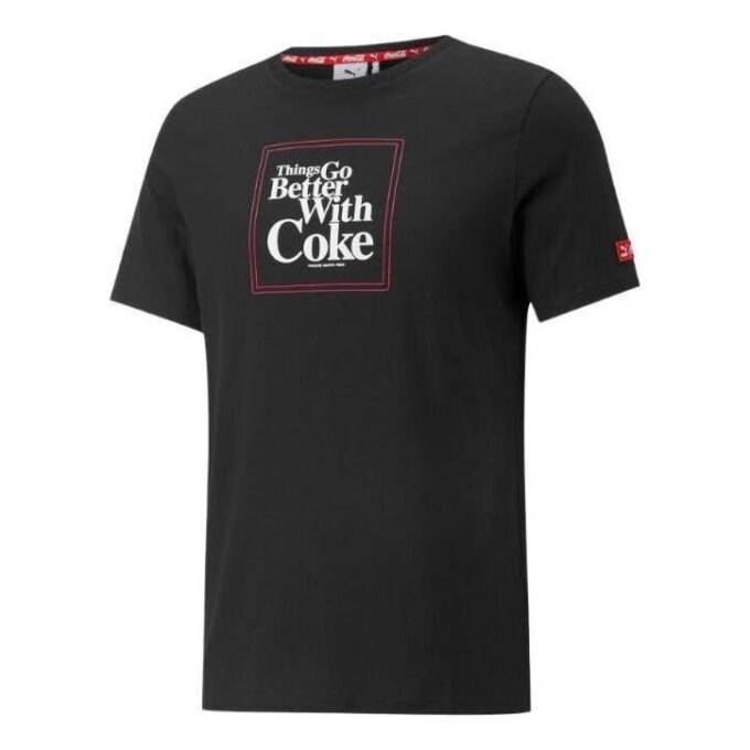 PUMA x Coca Cola Graphic T-shirt ”Svart”