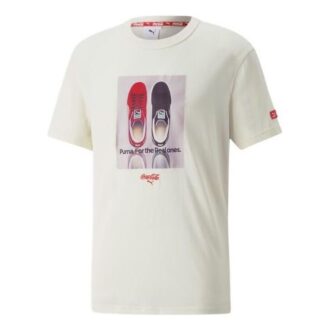 PUMA x Coca Cola Relaxed T-shirt ”Vit”