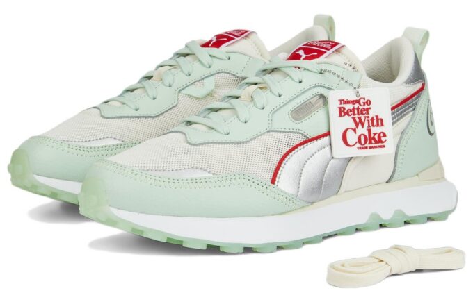 PUMA x Coca-Cola Rider FV LE ”Gossamer Green Silver”
