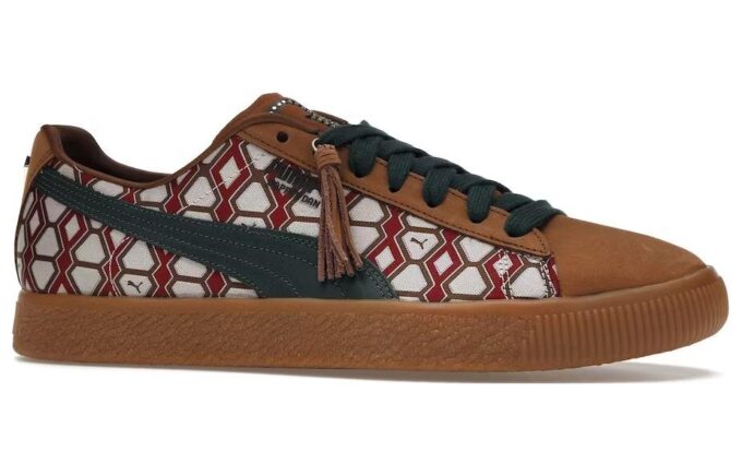 PUMA x Dapper Dan Clyde Vintage ”Förspelsrundan – Brun”