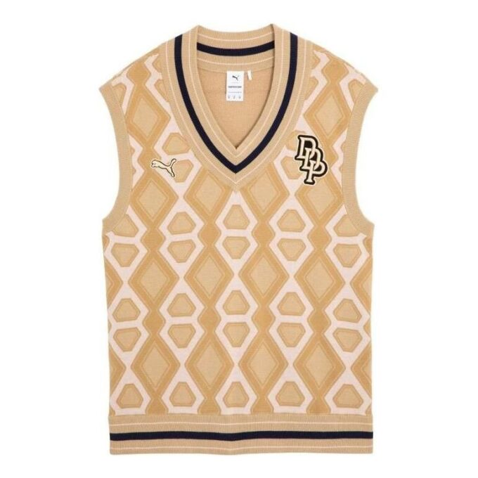 PUMA x Dapper Dan Knit Väst Ginger Root ”Orange”