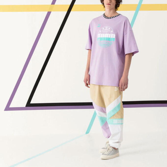 PUMA x Diamond Oversize T-shirt ”Lila”