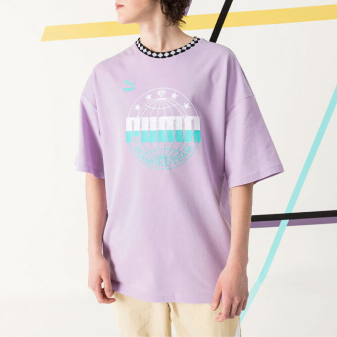 PUMA x Diamond Oversize T-shirt ”Lila”