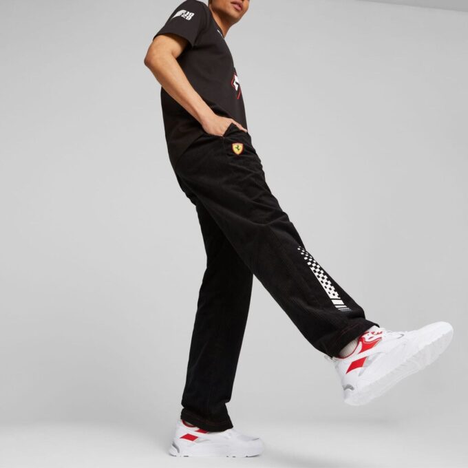 PUMA x Ferrari Race Garage Crew Herrbyxor Logotyp