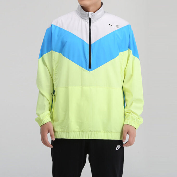 PUMA x First Mile Xtreme vävd träningsjacka ”Grön”