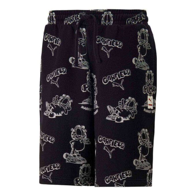 PUMA x Garfield Heltryckta Shorts ”Svarta”