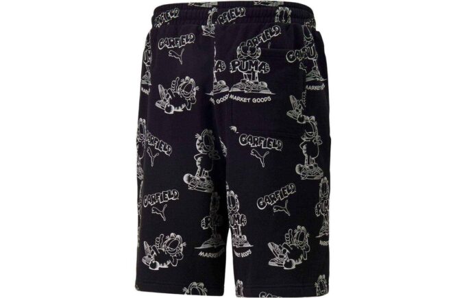 PUMA x Garfield Heltryckta Shorts ”Svarta”