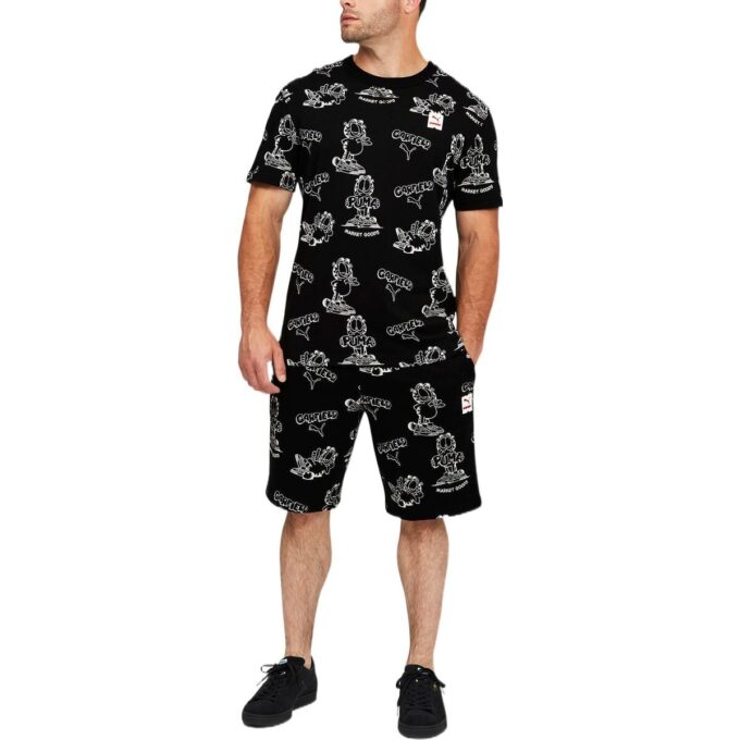 PUMA x Garfield Heltryckta Shorts ”Svarta”