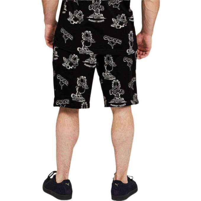 PUMA x Garfield Heltryckta Shorts ”Svarta”