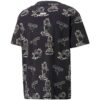 PUMA x GARFIELD Mönstrad T-shirt ”Svart”