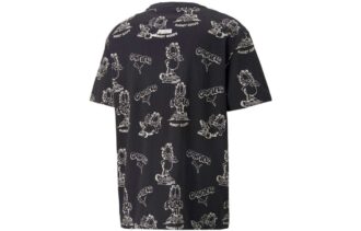 PUMA x GARFIELD Mönstrad T-shirt ”Svart”
