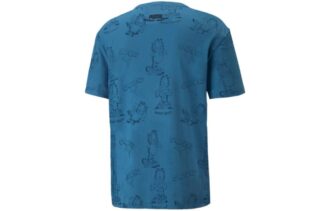 PUMA x GARFIELD Mönstrad T-shirt ”Vallarta Blå”