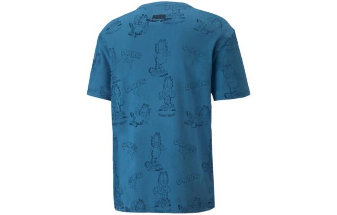 PUMA x GARFIELD Mönstrad T-shirt ”Vallarta Blå”