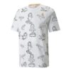 PUMA x GARFIELD Mönstrad T-shirt ”Vit”