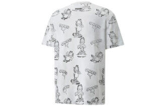 PUMA x GARFIELD Mönstrad T-shirt ”Vit”