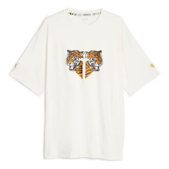 PUMA x GEN.G Logo T-shirt ”Vit”