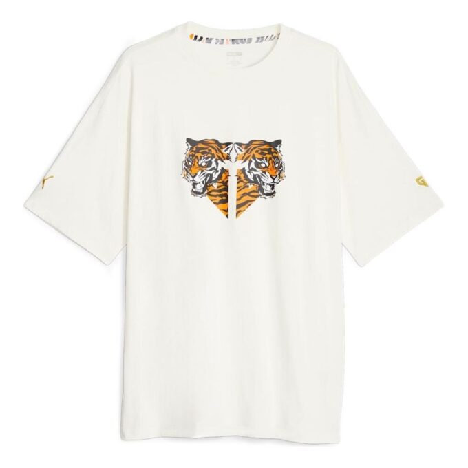 PUMA x GEN.G Logo T-shirt ”Vit”