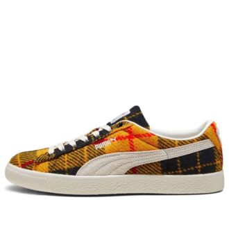 PUMA x Harris Tweed Suede Vintage ”Tartan Yellow”
