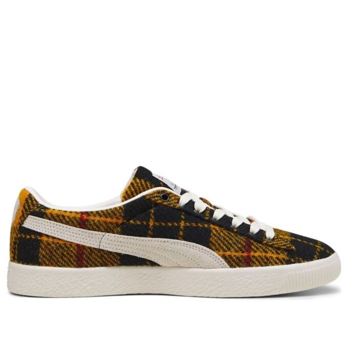 PUMA x Harris Tweed Suede Vintage ”Tartan Yellow”