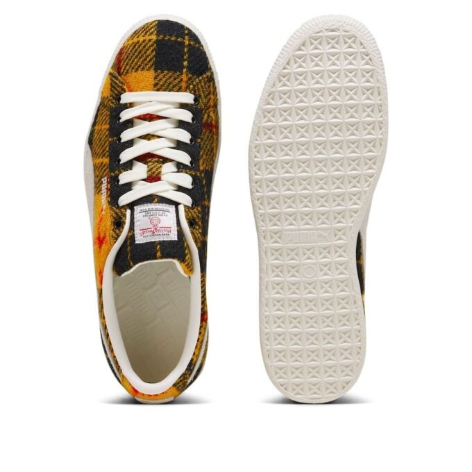 PUMA x Harris Tweed Suede Vintage ”Tartan Yellow”