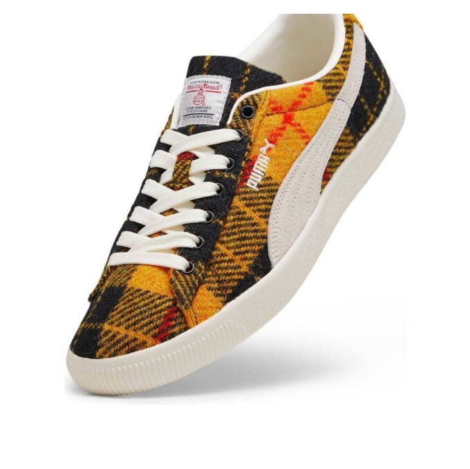 PUMA x Harris Tweed Suede Vintage ”Tartan Yellow”