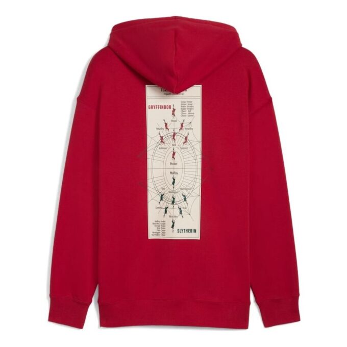 PUMA x Harry Potter Relaxed Hoodie ”Mörk Crimson”